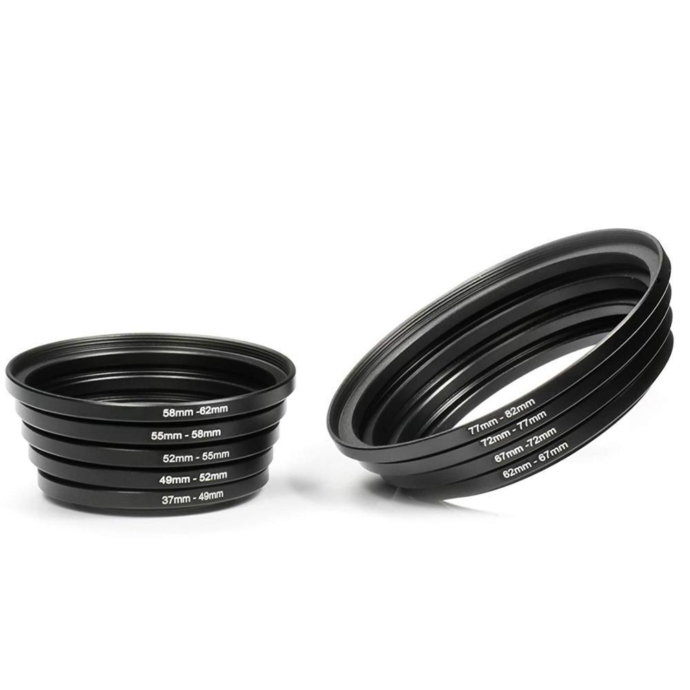 Step-Up Lens Adapter Ring for Camera Lenses & Camera Filters