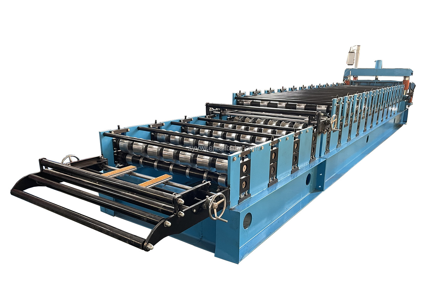 Roofing sheets machine roof sheet making machine double layer roll forming machine Manufacturer