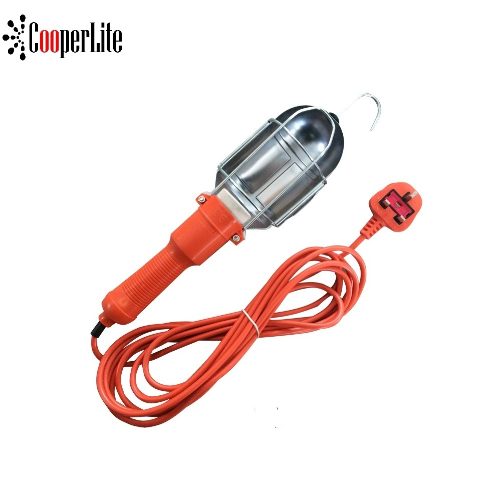 Heavy Duty Portable Incandescent Utility Clamp Work Light with Reflector