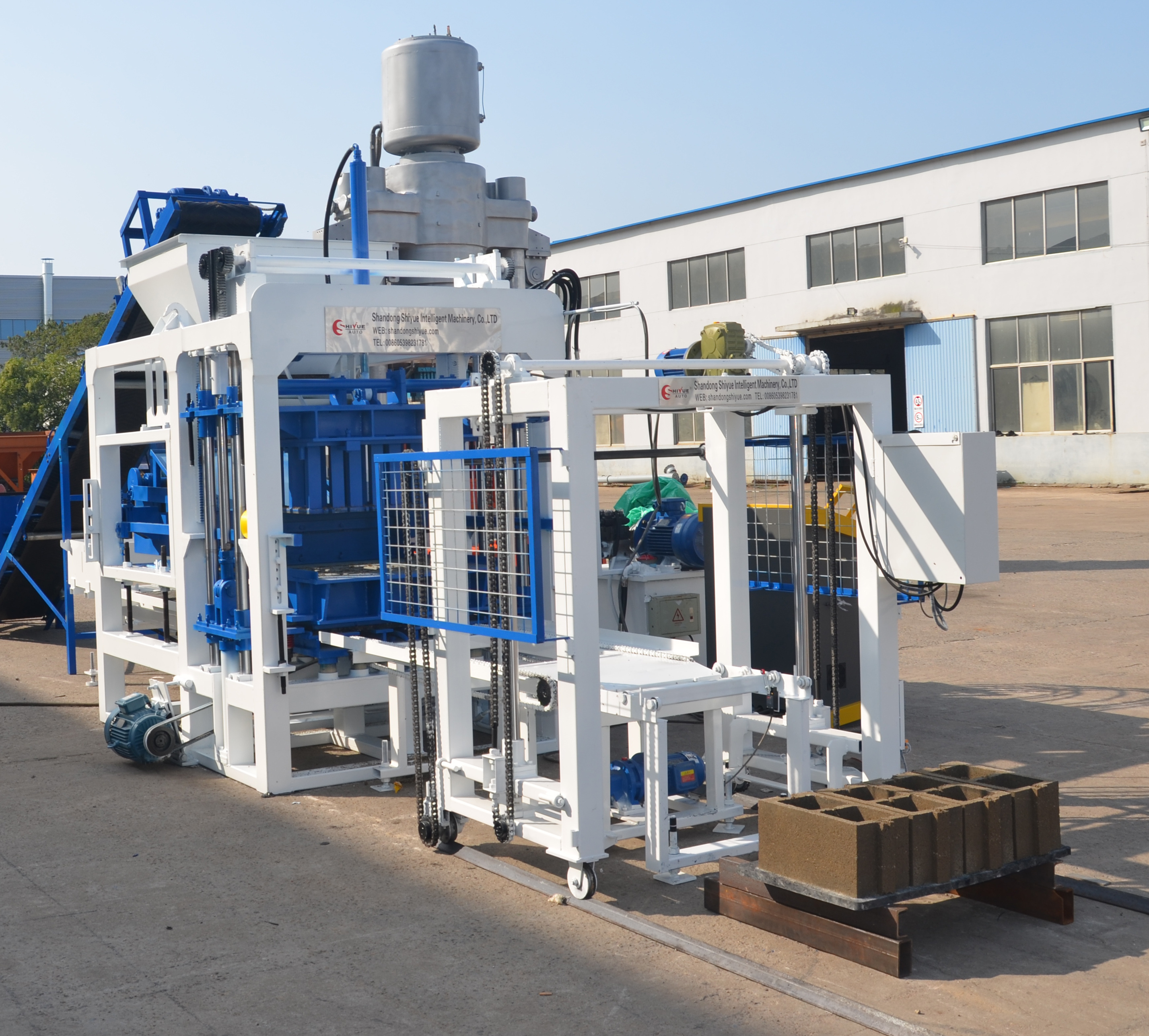 QT4-15 Bigger High Quality Making Machines Brick In Ghana Cement Briks Machine Manufacturers With Cheap Price