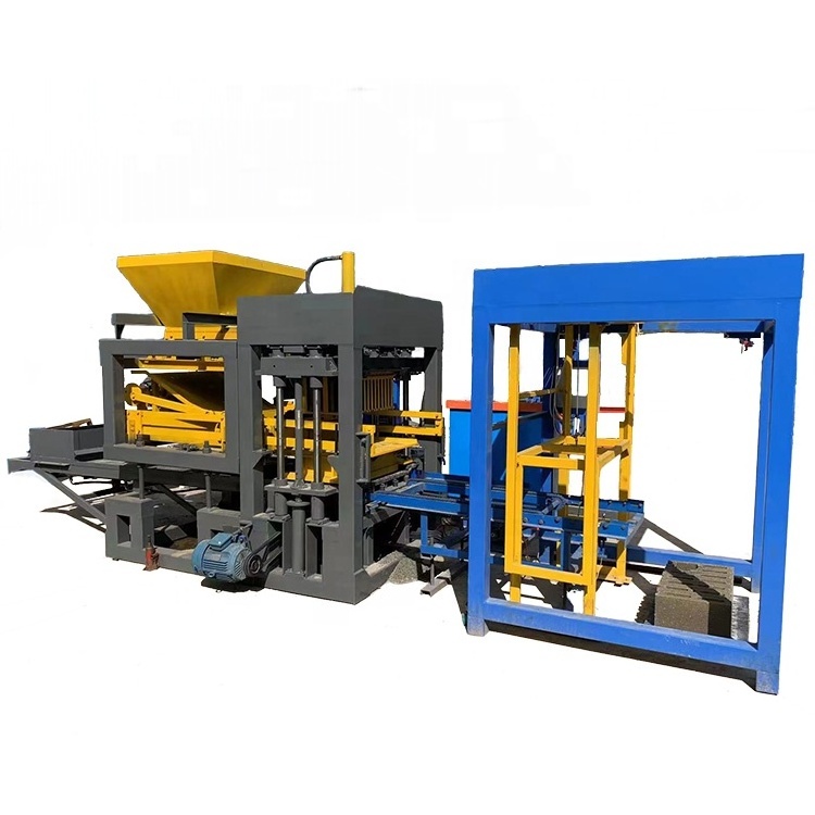 Wholesale Price of QT4-18 fully automatic cement block Brick Making Machine in Ghana