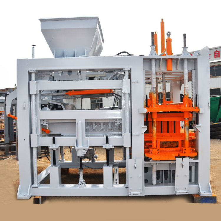 QT8-15   Europe type fly ash brick making machine hydraulic fully automatic block making machines