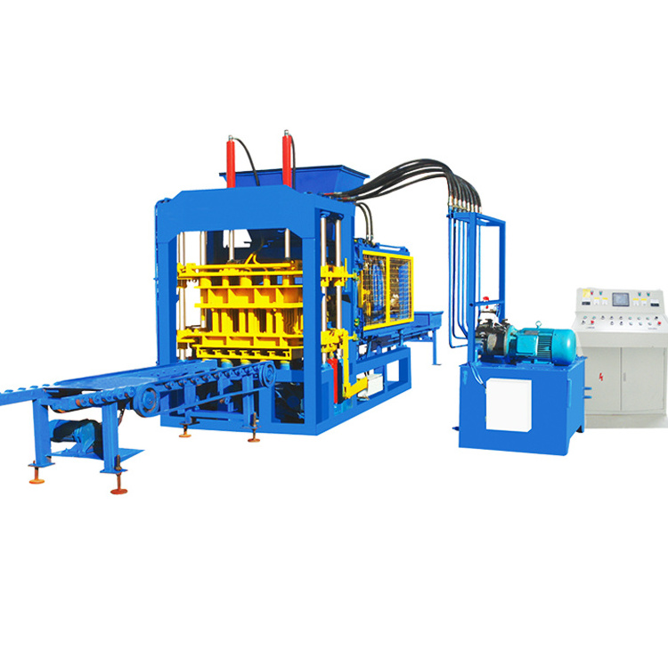 QT6-15 automatic brick making machine concrete block making machine brick