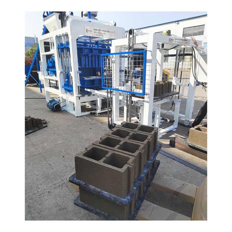 QT4-15 Bigger High Quality Making Machines Brick In Ghana Cement Briks Machine Manufacturers With Cheap Price