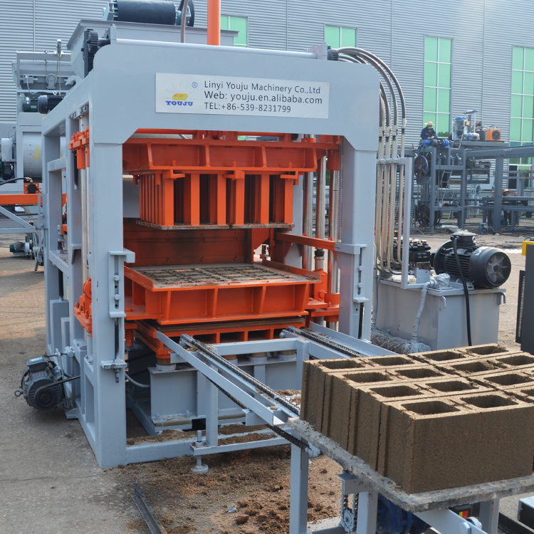 Cheap Price Qt4-15b The Hot Sale Interlocking Concrete Paver Machine Hollow Block Making Machine Cement Brick Machine