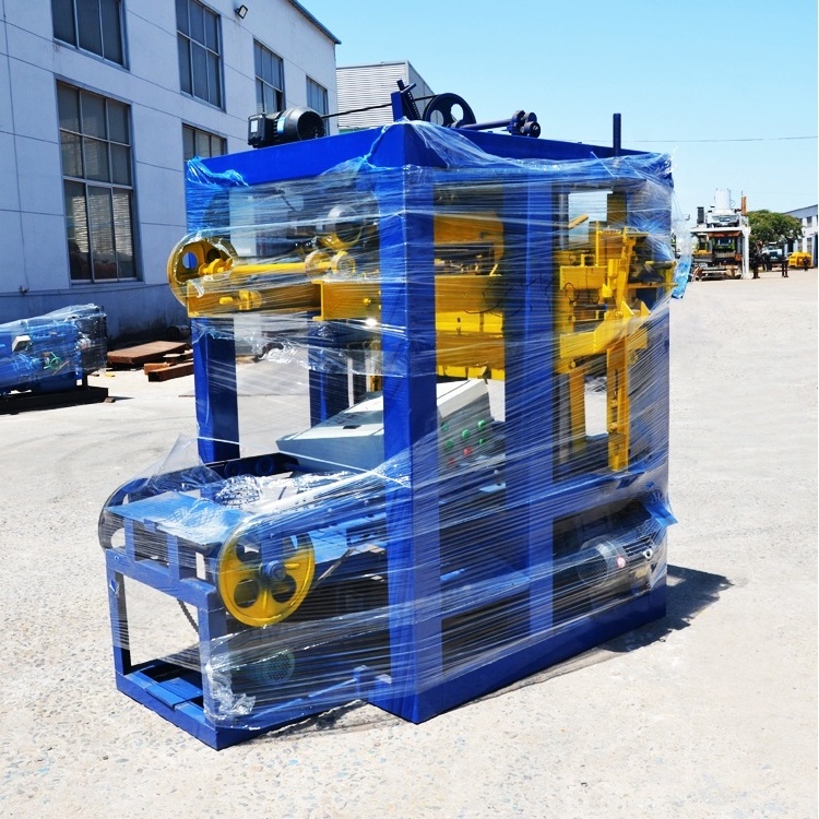 QT4-26 eco brick making machine concrete block machine in mexico