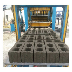 Hot Sales QT4-15 Fully Automatic Concrete Machine with Cement Block Brick Making Machine by Hollow Brick Making Machinery