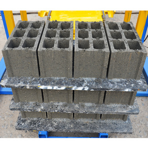 Promotion  price  QT4-40  automatic brick making machinery 6 inches concrete hollow block 1 maker