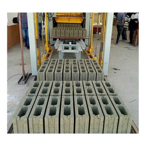 QT5-15 Fully Automatic Concrete Brick Machine from Hollow Cement Bricks by Block Moulding Machine Hydraulic Brick Making Machine