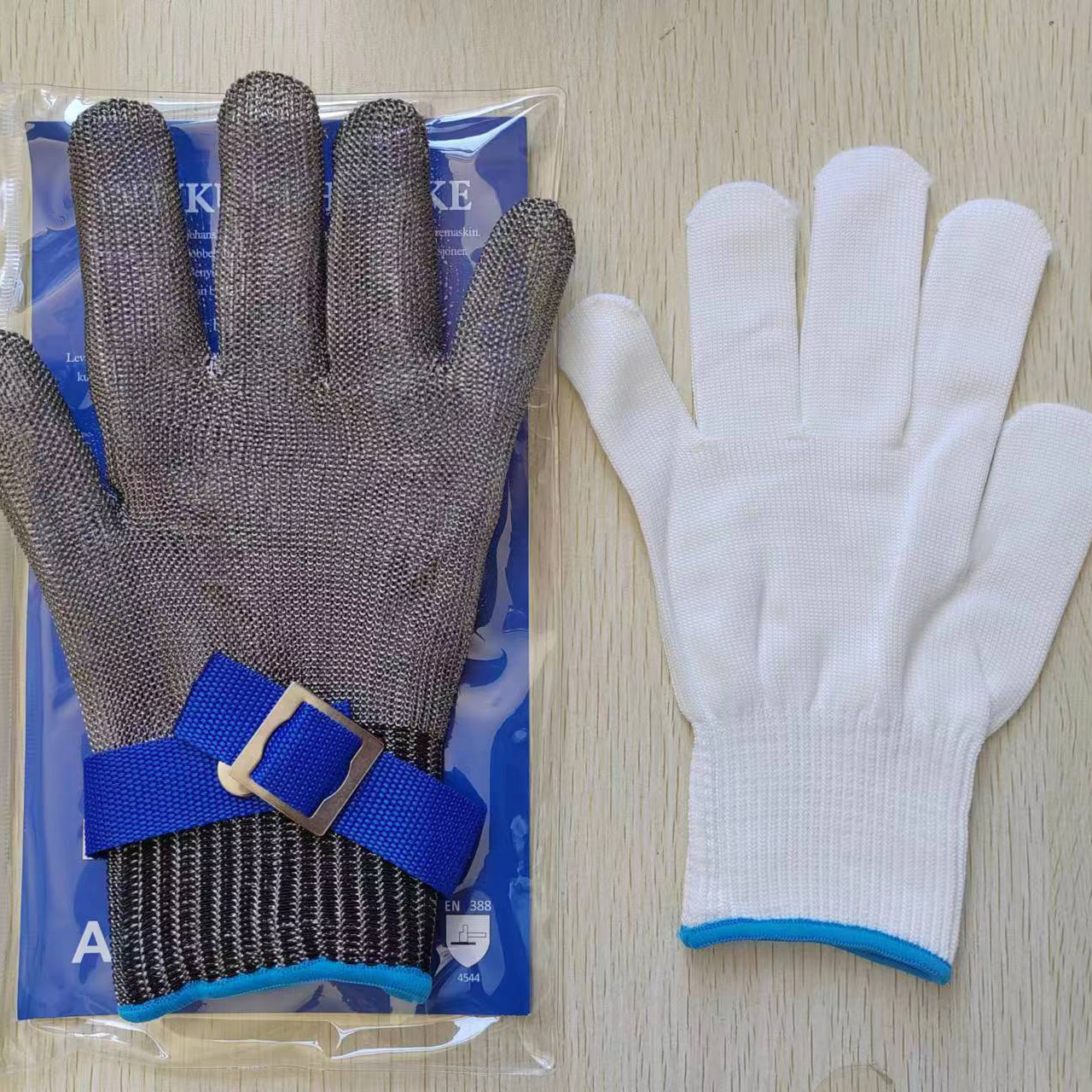 A9 guantes Anti Cut 316 Stainless Steel Wire Glove Working Protection Safety Cut Resistant Gloves