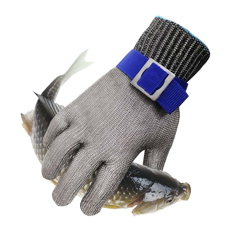 A9 guantes Anti Cut 316 Stainless Steel Wire Glove Working Protection Safety Cut Resistant Gloves