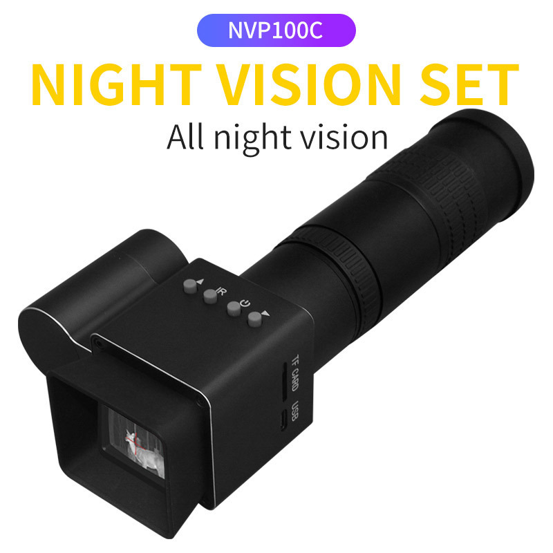 Night Vision Scope 1080P digital 350m IR day and night rangefinder infrared thermal night vision hunting scope