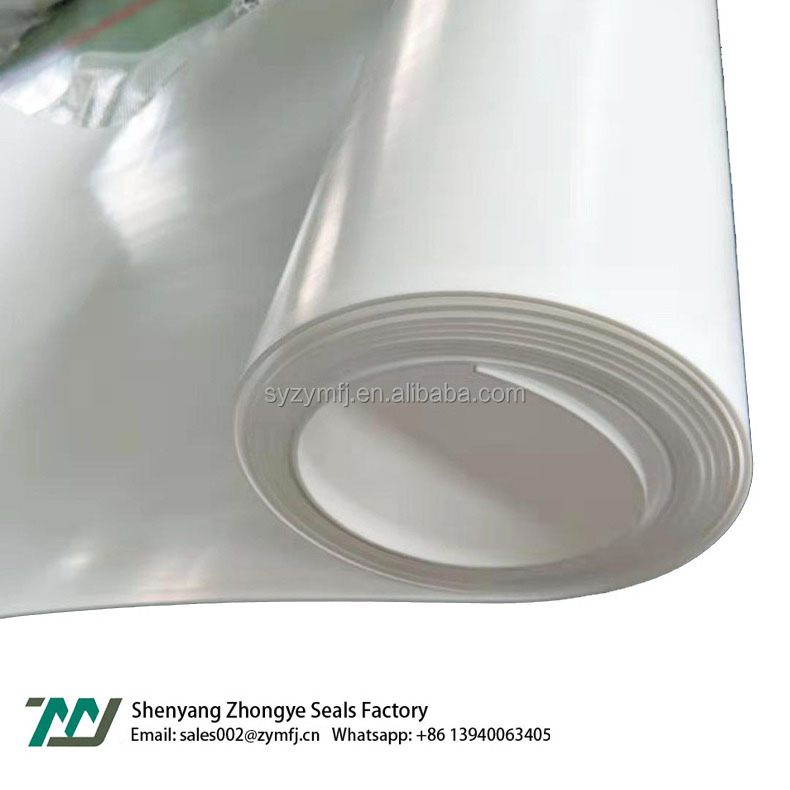 High Quality Virgin  PTFE  Sheet Cheap Price White PTFE Sheet ISO Manufacturer Exporter