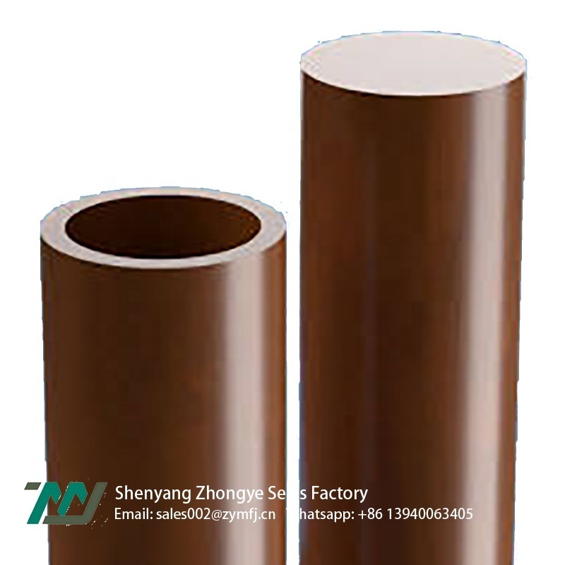 Wholesale Top quality and good price Extrusion 40% Bronze filled PTFE  round rod for Europe market