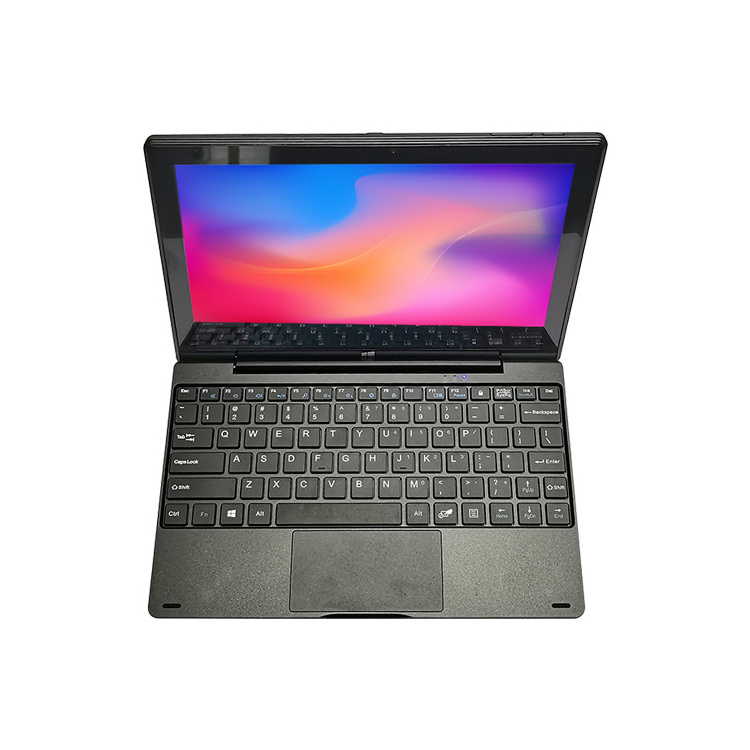 10.1 inch Touch Screen Mini Laptop Win 11 Intel Celeron N3350 2 In 1 Convertible 2 in 1 Detachable Keyboard Yoga Laptop