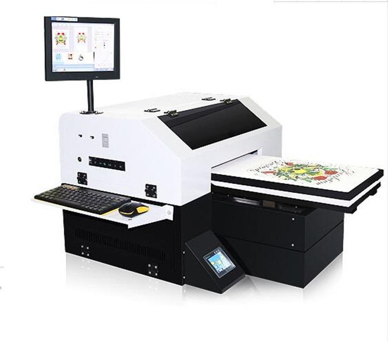 A3 flatbed t-shirt cloth printer machine dtg printer