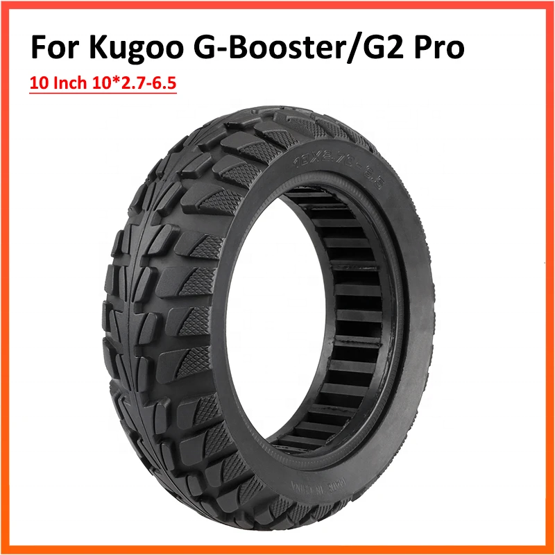 10x2.75 Solid Tire for Kugoo G-Booster G2 Pro for Speedway 5 Dualtron 3 Non-Pneumatic Tyre Accessories 85/65-6.5 Tires