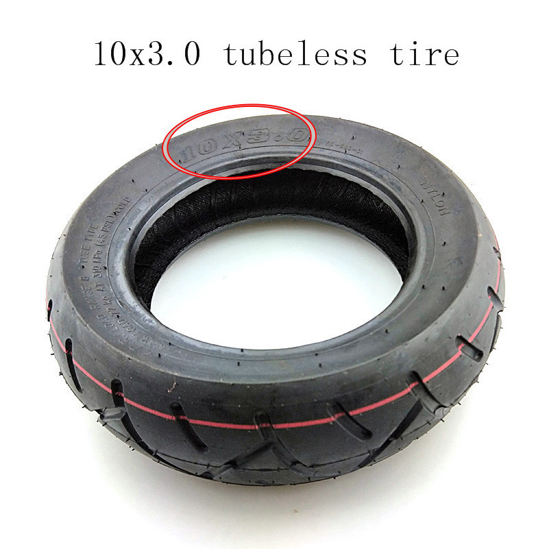 10x3.0 tubeless vacuum tire Tyre For 10 inch E-Scooter Motor Scooter Kugoo M4 Go karts ATV Quad Dualtron Speedway 10x3.0 tire