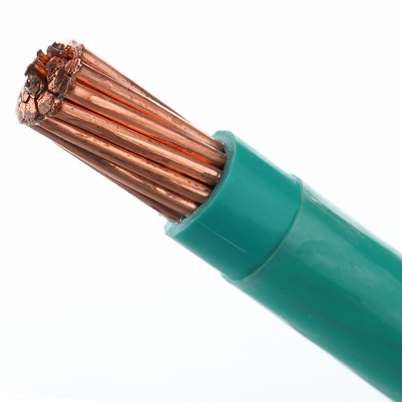 Thhn Wire 600V 2Awg 4 Awg 6Awg 10Awg 12 Awg Copper Electric Wire THHN Cable Building Wire 500 Ft Black