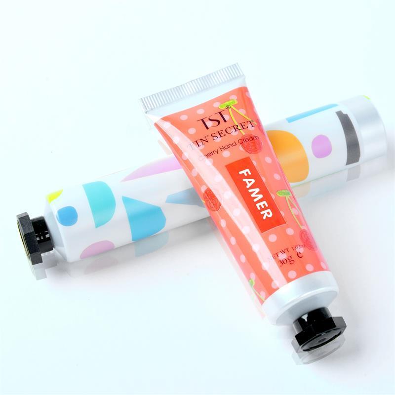 Custom 30ml Empty Squeeze cosmetic plastic tube face gel body lotion hand cream PE/PCR squeeze printing tube flip top packing