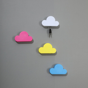 Creative Cloud Shape Magnetic Hooks Keyholder and Wall Decor Gift Unique Home Storage Rack and Hanger