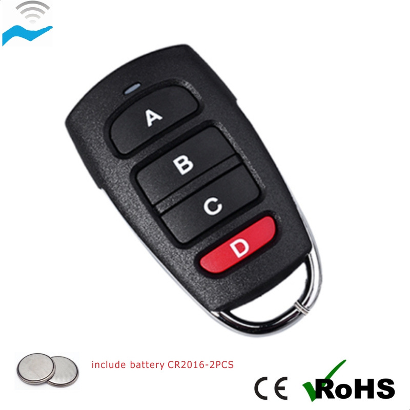 6v garage door remote control duplicator rf transmitter 433mhz