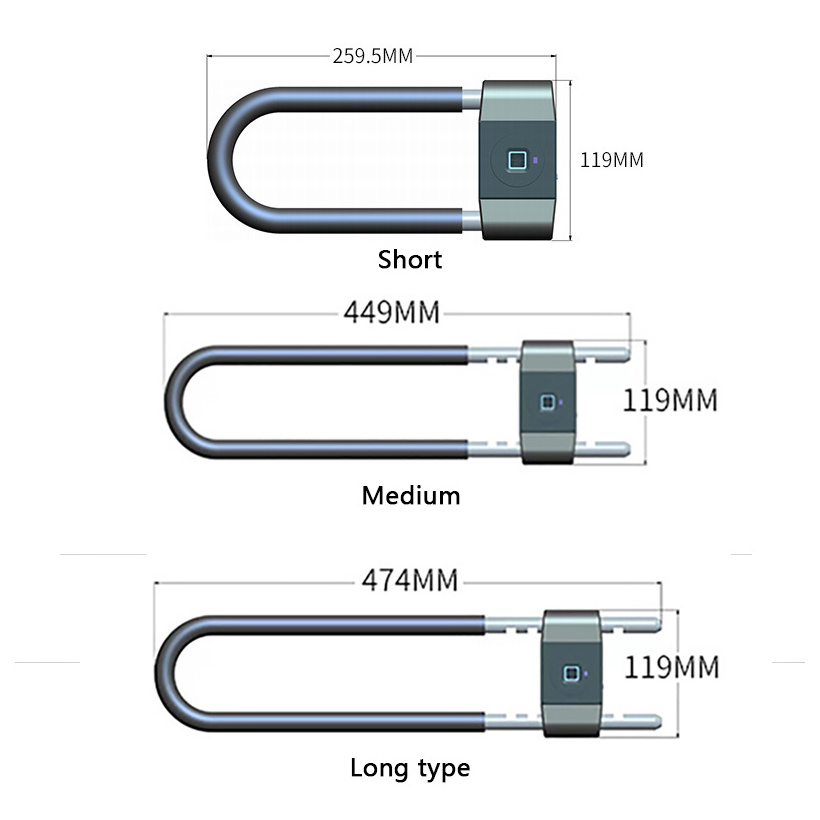 Hand glass door smart lock glass door lock locks