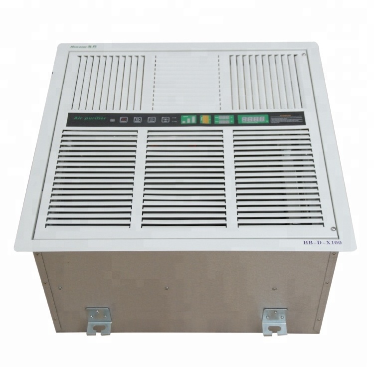 Hanbang Odor Eliminator ESP UVPCO Commercial Industrial Ceiling Mounted Air Purifier