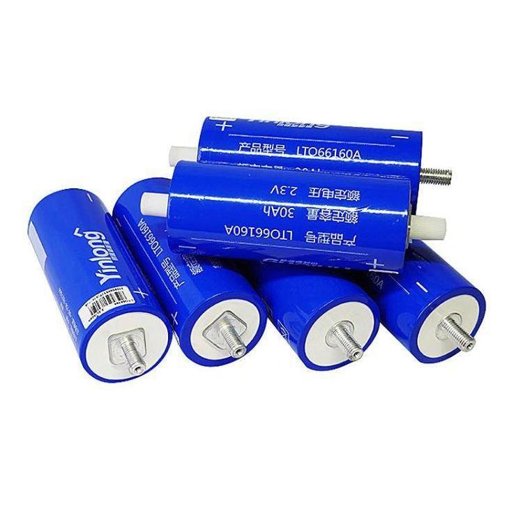 Yinlong 66160H 45ah lithium titanate battery 66160 2.3v 30ah 40ah LTO battery cell