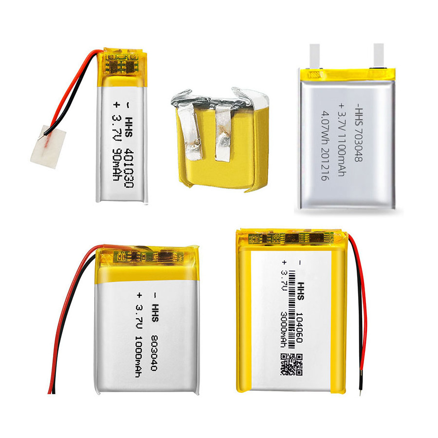 Factory Price Customized Rechargeable Lithium Polymer Battery Cell 3.7v li-Polymer batteries 3.8v lipo battery