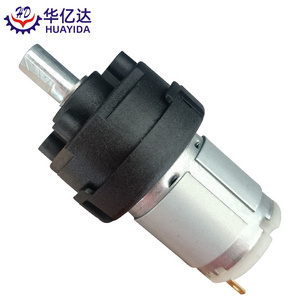 High torque 3.7V DC motor with small plastic planetary reduction gearbox, used for electric cleaning tools