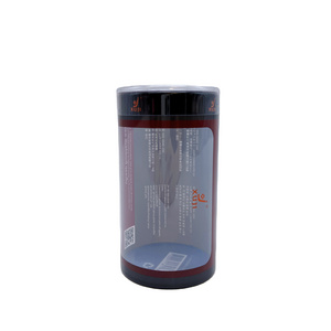 Wholesale Custom Clear PET PVC Plastic Cylinder Box Plastic Tube Round Packaging Box With Lid