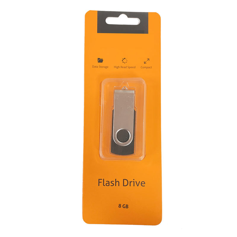 Custom Micro SD Card Blister Packaging with Paper Card Flash Drive Sealing Plastic Package Memory Card 64gb 32gb 16gb