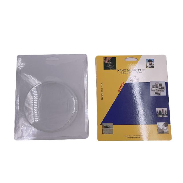 Consumer Electronic Product PET Plastic Packaging Customized Insert Card Clamshell Blister Packaging For Packaging