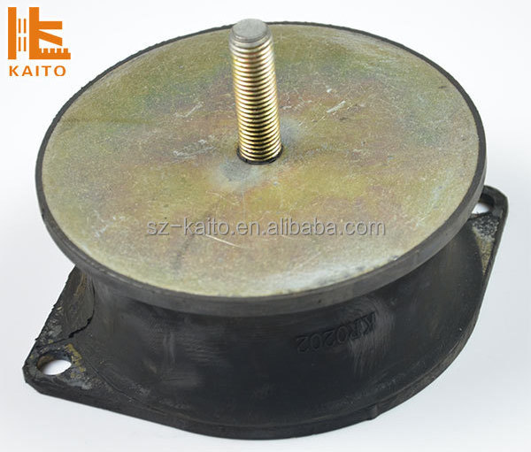 Road machine parts KR0202 rubber damper for roller compactor for VOLVO