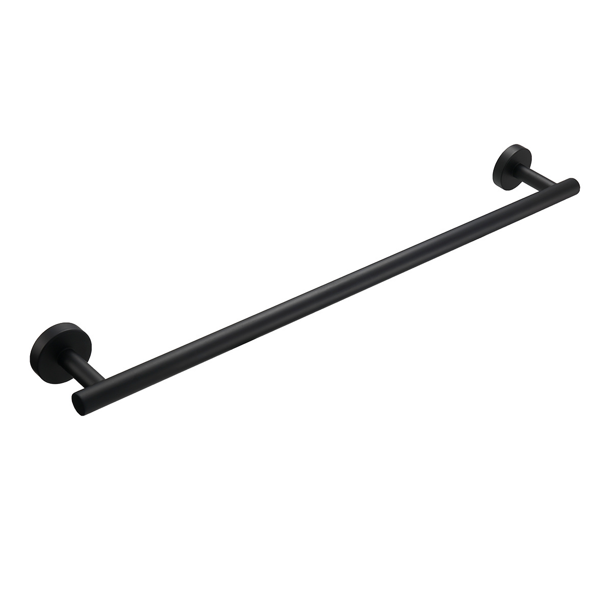 In Stock Drop Shipping bathroom 24 inch towel bar holder stainless steel black toilet wall mounted towel rack