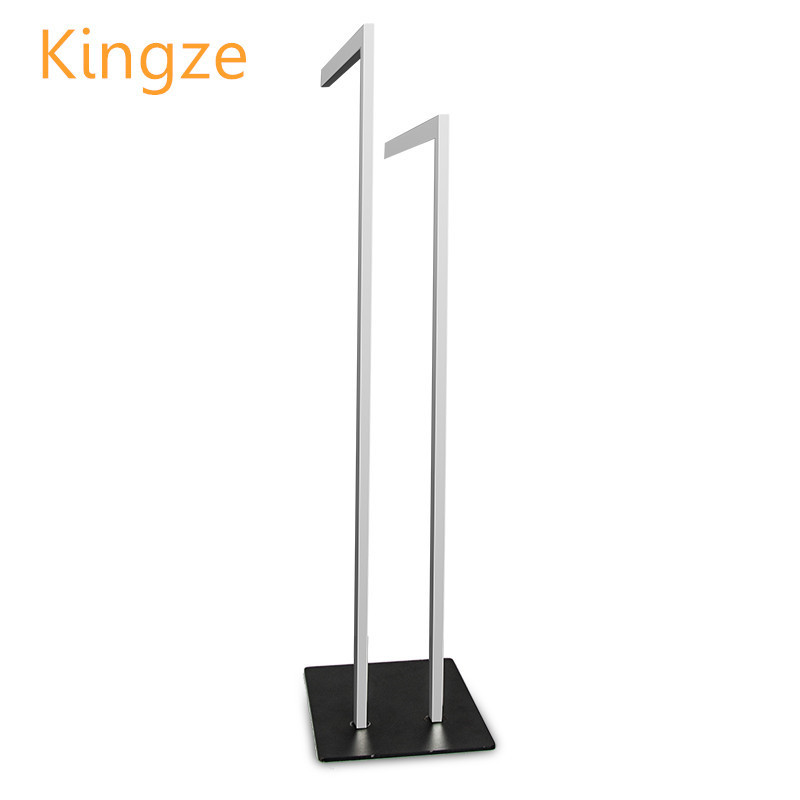 Freestand  Stainless Steel Towel Rack Bathroom Accessories Square Racks bath floor towel holder metal paper towel holder