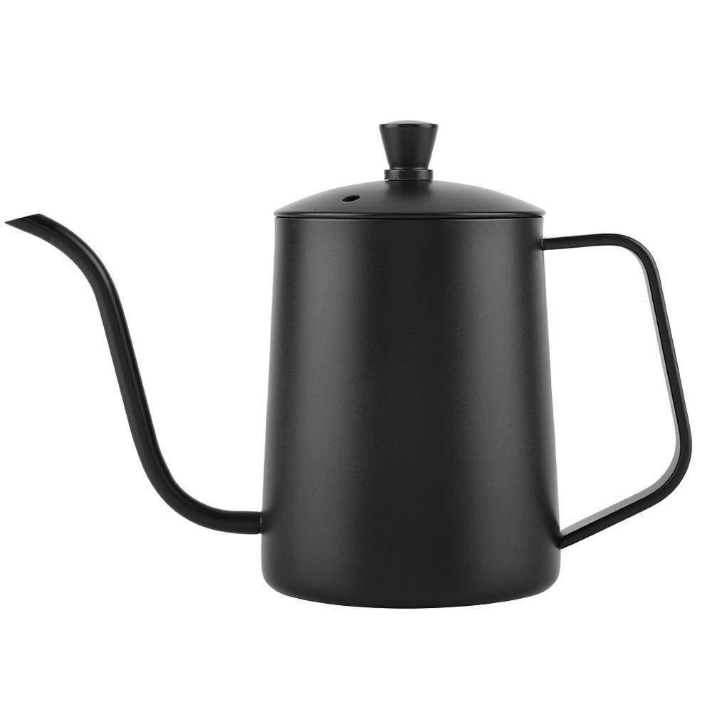 550ml stainless steel long narrow spout coffee pot for kitchen coffee shop