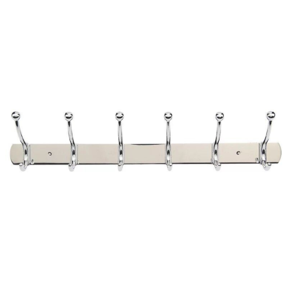 Stainless Steel wall hanging robe hook Bathroom Sets Wall Mounted Clothes Robe Towel coat hook rack