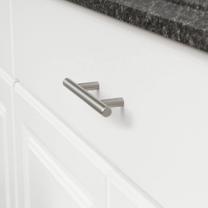 Kingze Modern Cabinet Pulls Nickel Stainless Steel Satin Carton Provided Chrome Kitchen Cabinet Door Handle