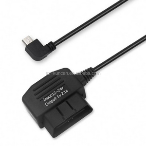 100cm OBD II 3FTOBD2 16Pin Male to USB Extension Cable