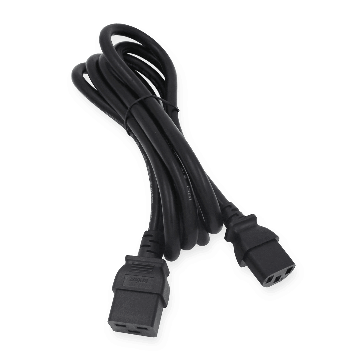 1m 2m 3m OEM USA American standard locking C19 female plug to C13 male plug IEC power cords extension cords cable