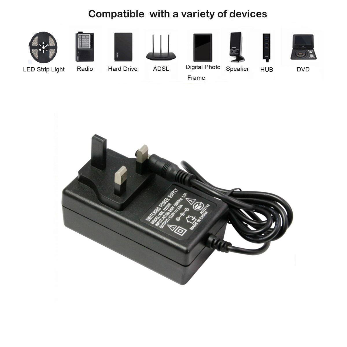 24V 1A Power Supply 24 Volt Charger 24Vdc AC to DC Adapter 24W Transformer