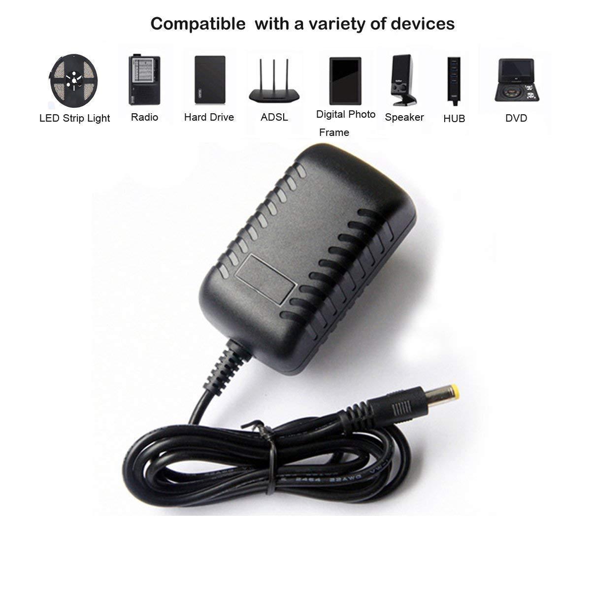 1000 ma 1A 12V Plug 240V Transformer 24 Volt 0.5a 500ma Power Supply 12W Wall Charger