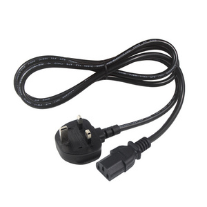 10A 250V 3 Prong Wire Ce Bs1363 Water Heater Tv Electrical 13A British 320 C13 Copper Power Cord