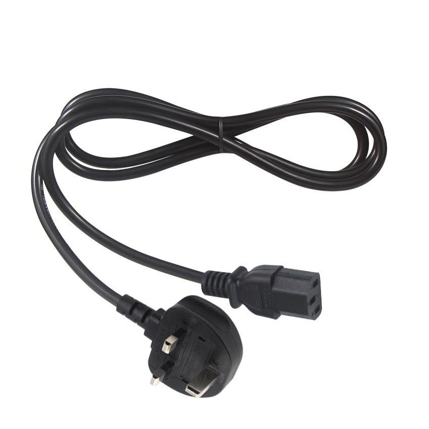 1.8m power connector IEC 320 C13 H05VV-F cable 3 pin IEC power cord Replacement for printer PC monitor TV