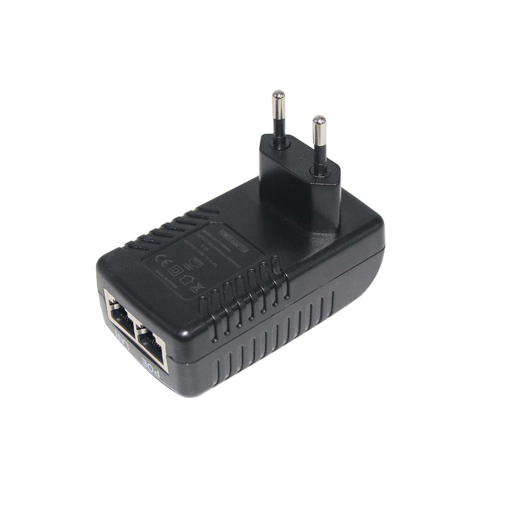 24v 1a Adapter 48v Power Splitter Switch Ethernet Gigabit Outdoor 12v Poe Injector fro IP Camera