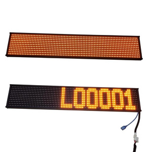 Super Light Bus Program Outdoor LED Destination Sign For Showing Moving Message