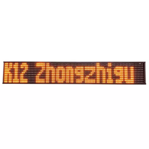 Customized inner city bus digital route number signage LED board destination sign screen display