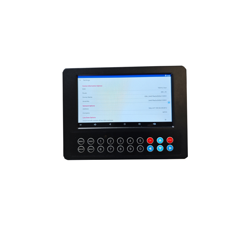 OBU On-Board Control Unit Intelligent GPS Bus Stop Announcer